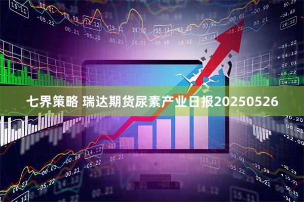 七界策略 瑞达期货尿素产业日报20250526